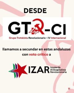 ANTE AS ELECCIÓNS ANDALUZAS: